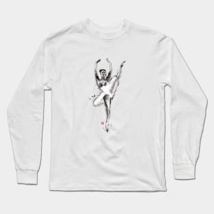 Inked Ballet Long Sleeve T-Shirt